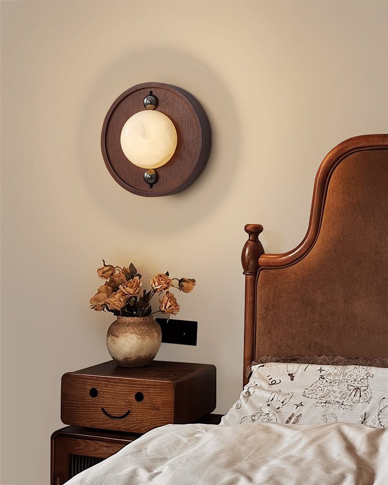 Applique murale Bezel en albâtre