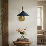 Load image into Gallery viewer, Curva Metal Curved Arm Modern Wall Sconce for Bedroom &amp; Hallway
