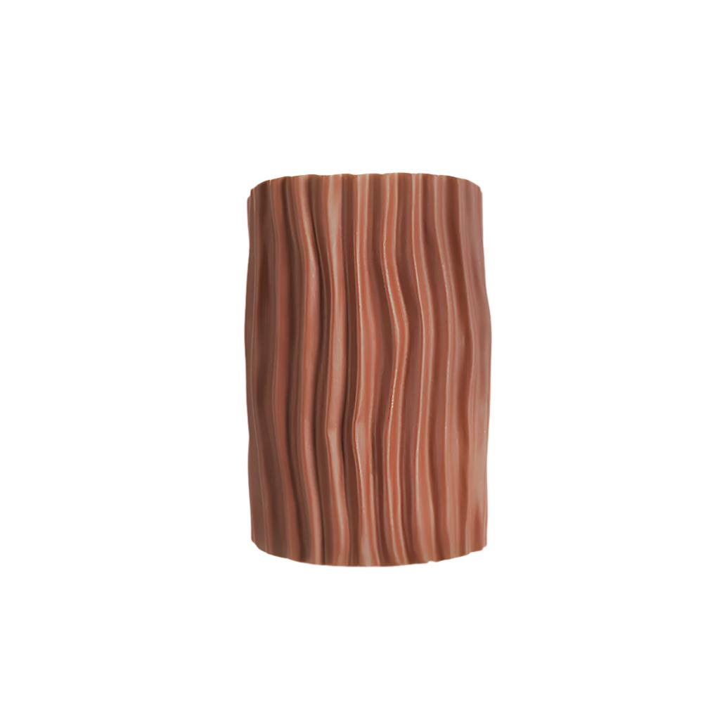 Luz de Pared de Resina Japandi Curva Claridad