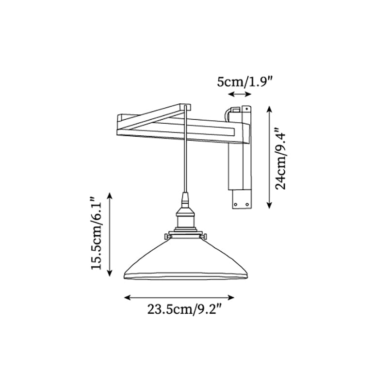 Lámpara de Pared Vintage Maria