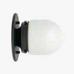 Load image into Gallery viewer, Opalume White Opal Glass Bulb-Globe Flush-Mount Ceiling Light for Entry &amp; Living Room
