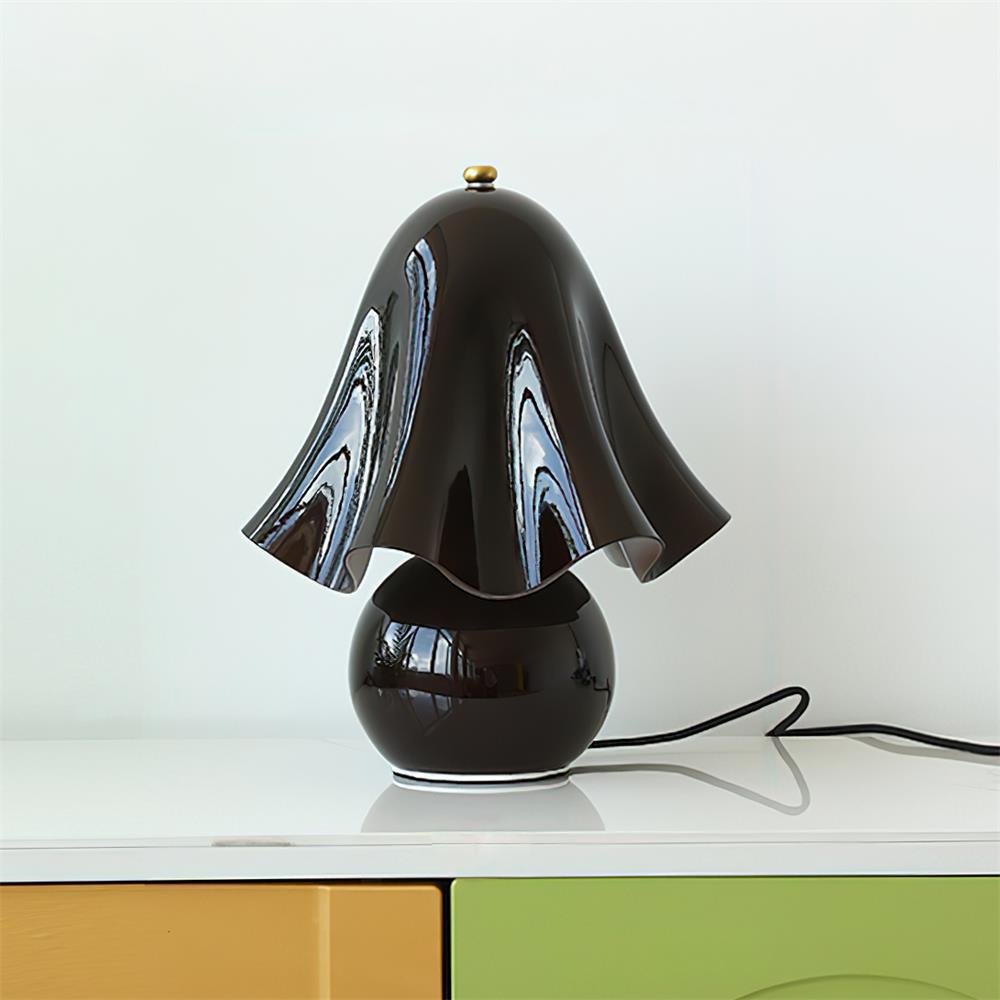 Bellina Decorative Table Lamp - Sculptural Bell Flower Shape