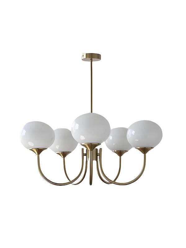 Candelabro Moderno Marshmallow de Vidrio