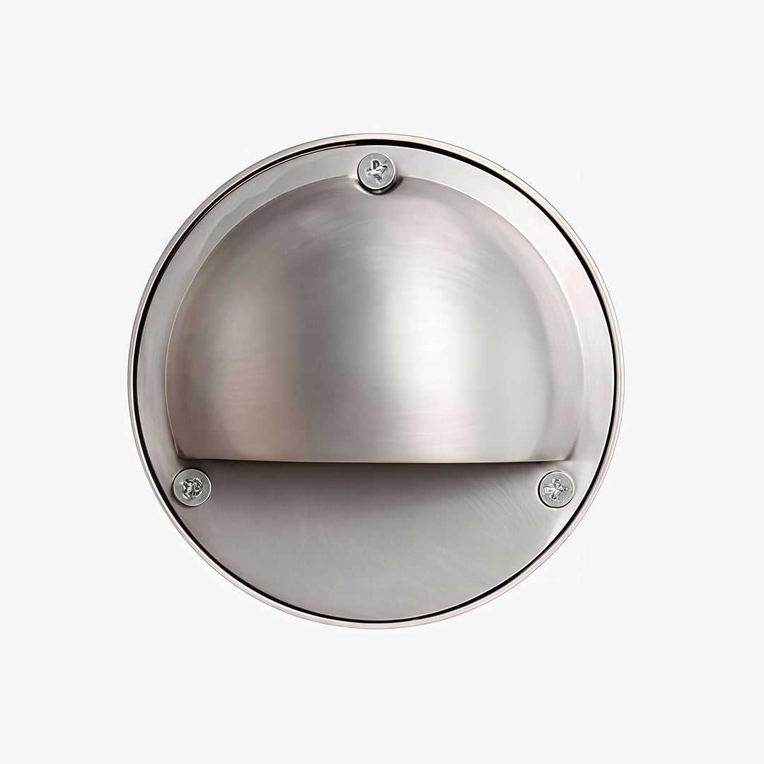 Ardelume Industrielle Messing Wandleuchte - Verwittertes Metall Minimalistischer Innenwandleuchter für Schlafzimmer oder Eingangsbereich