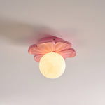 Bild in die Galerieansicht laden, Cream Bloom Blumen Deckenlampe