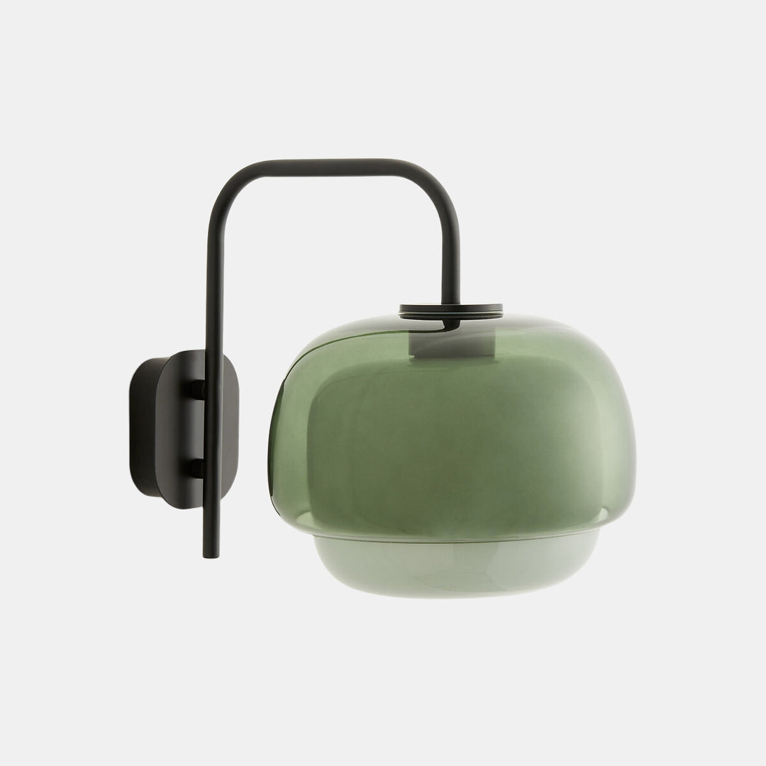 Clinco Colored Glass Wall Light – Vintage Light for Bathroom & Hallway