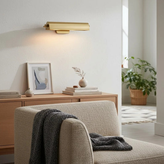 Lampe d’Œuvre Modo à Bras Articulé Réglable - Lampe Classique de Galerie d’Art pour Mur d’Art