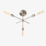 Load image into Gallery viewer, Mobilux Line Industrial Chandelier - Modern Ceiling Light Fixture for Home
