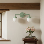 Load image into Gallery viewer, Opalume Globe Shade Modern Vanity Light for Bathroom &amp; Dressing Room
