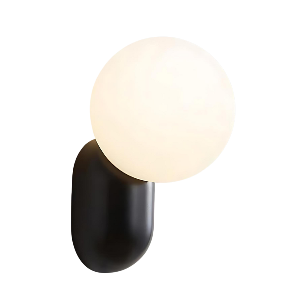 Luz de Pared de Orbe de Vidrio Nórdico Luma