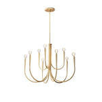 Load image into Gallery viewer, Borvia Swoop Arm Chandelier - Vintage-Inspired Modern Perfect for Home
