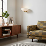 Afbeelding laden in galerijweergave, Lunetal Uplighter Retro Art Deco Profiel Wandlamp – Decoratieve Wandlamp voor Entree of Studiekamer