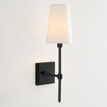 Load image into Gallery viewer, Derlina White Linen Shades Wall Lamp – Retro Metal Multi-Head Lighting Fixture
