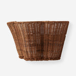 Afbeelding laden in galerijweergave, Wickara Geweven Wandkandelaar – Wandlamp met Geschulpte Mandenkap voor Slaapkamer