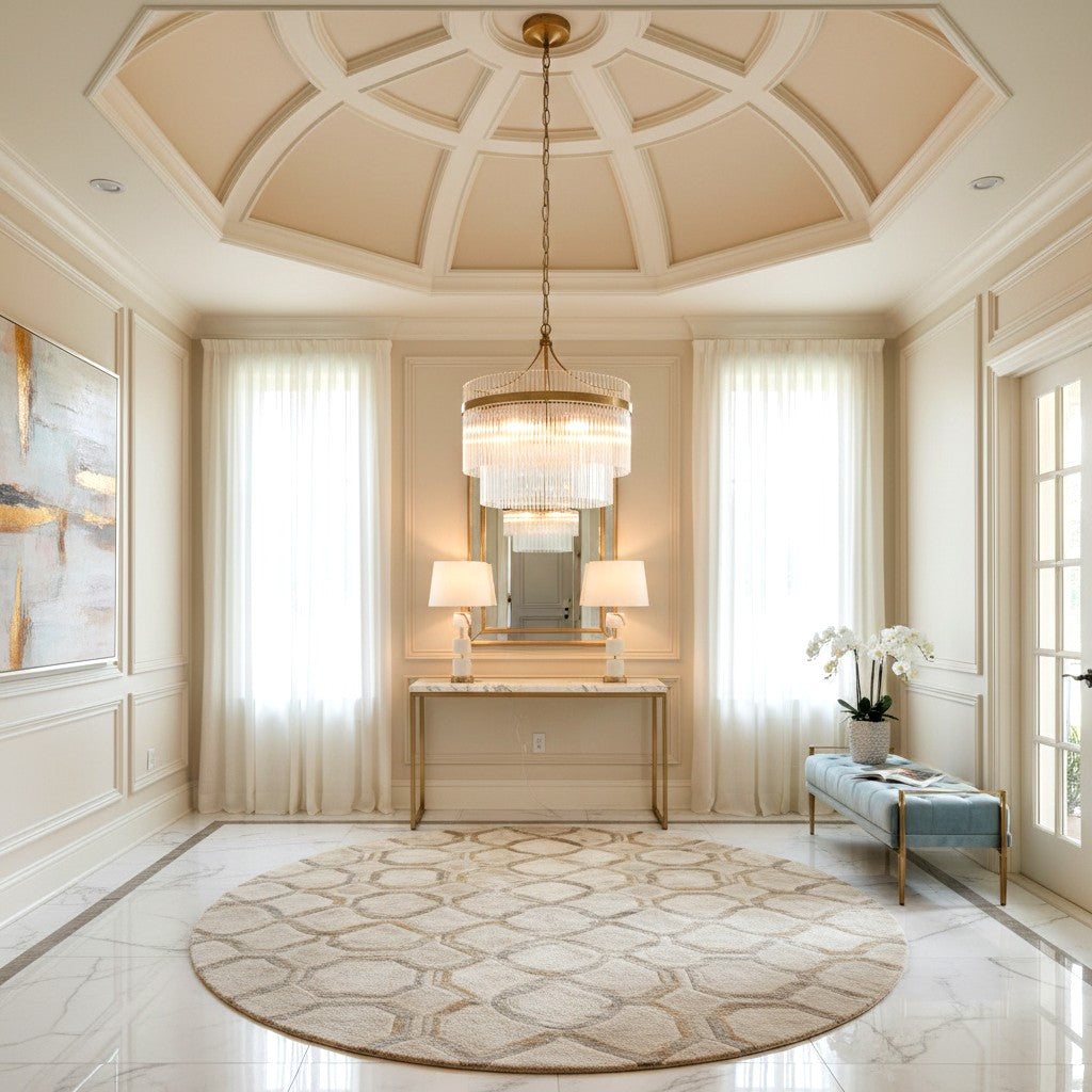 RibGlow Pendelleuchte – Trio-Pendelleuchte mit eleganten Glasstäben für Esszimmer oder Flur