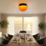 Load image into Gallery viewer, Sunset Glow Acrylic LED Ceiling Light with Ambient Dome for Living Room and Bedroom