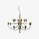 Afbeelding laden in galerijweergave, Tendrila Hedendaagse Multi-Licht Kroonluchter - Industrieel Geïnspireerd Metaal Ophangsysteem voor Lounges N01