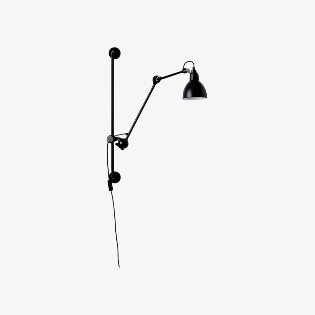Articula opvouwbare scharnierende wandlamp – functionele wandlamp met draaibare kap voor thuis N19