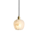 Bild in die Galerieansicht laden, Lilin Alabaster-Pendelleuchte
