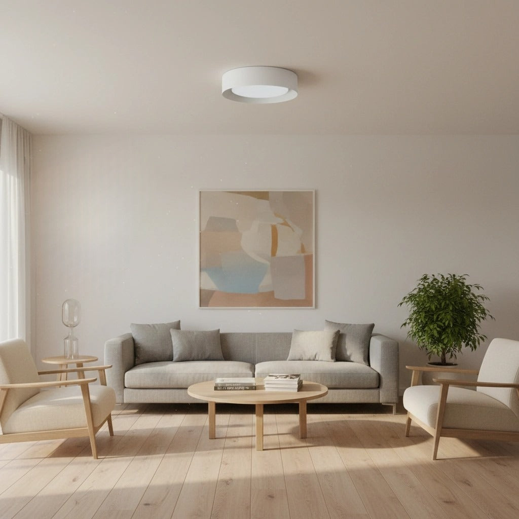 Velcora Schlanke Zylindrische Deckenleuchte – Mehrfach-Oberflächen Einbauleuchte für Moderne Innenräume und Lounges