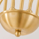 Cargar imagen en el visor de la Galería, Close-up of antique brass center body