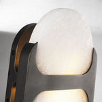 Afbeelding laden in galerijweergave, Alinara Wandlamp - Albast Moderne Klassieke Wandkandelaar voor Luxe