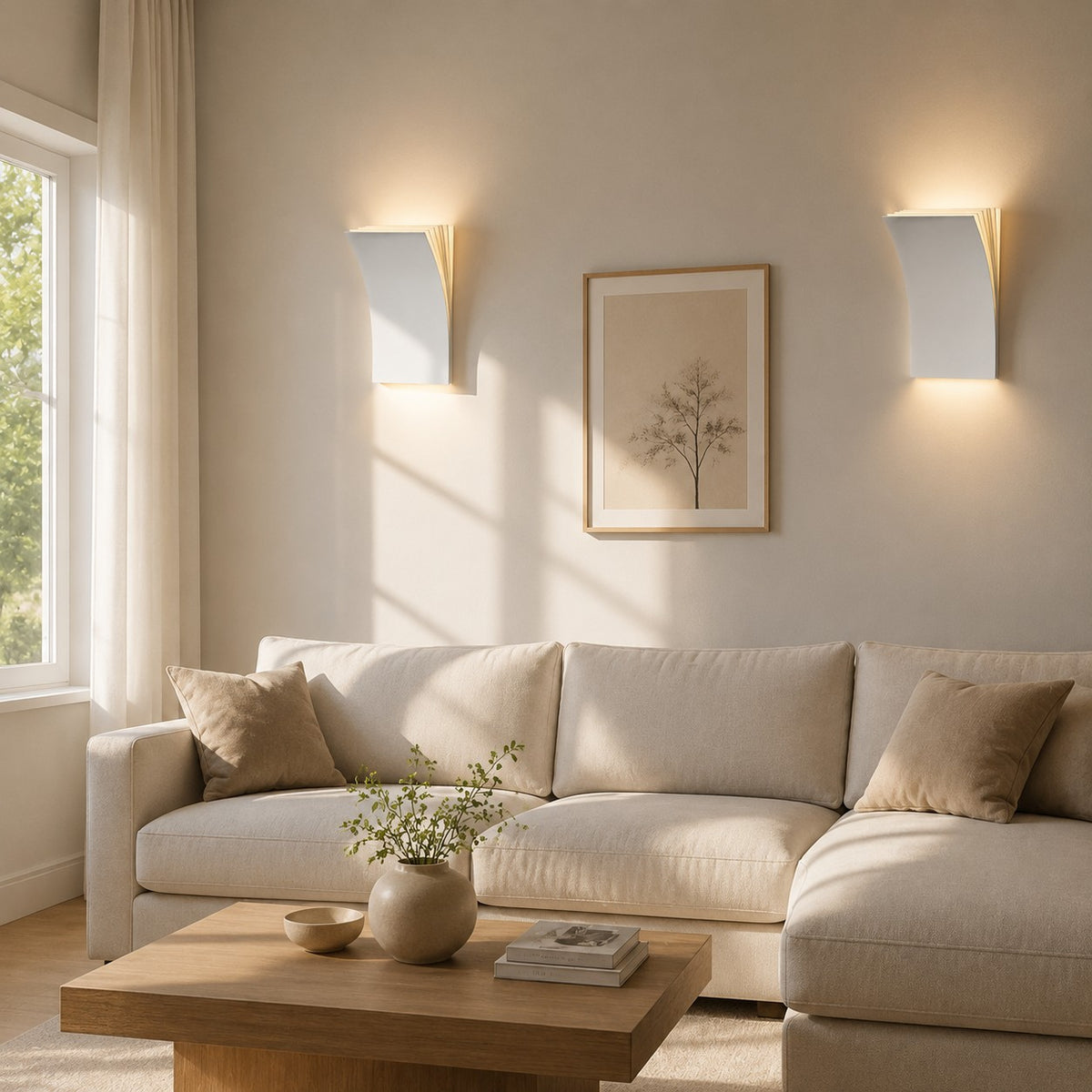 Curved LED Wall Sconce 5