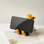 Bild in die Galerieansicht laden, Wooden animal phone stand scene view
