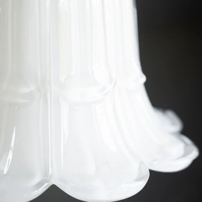 Solmira Klassieke Glazen Hanglamp - Decoratieve Makkelijk Te Plaatsen Hanglamp voor Lounge en Entree