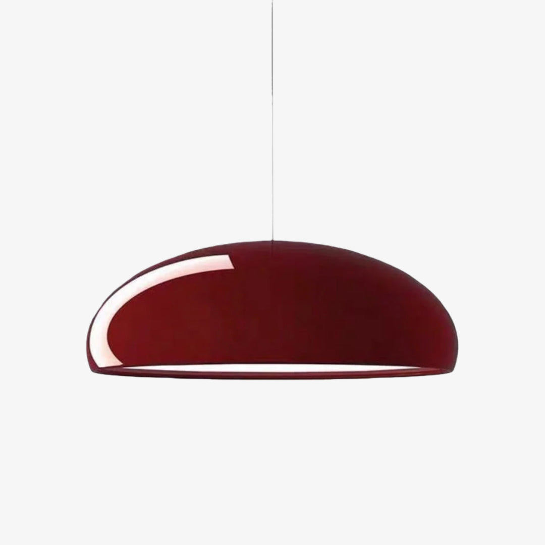 Haelen Bunte Nordische Schalenförmige Pendelleuchte - Moderner und Stilvoller Metallschirm Geeignet für Esszimmer und Küchen