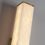 Bild in die Galerieansicht laden, Kuboid Alabaster Wandleuchte