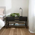 Load image into Gallery viewer, Conica Sculptural Cone Table Lamp - Modern Glass Lighting for Bedroom or Desk
