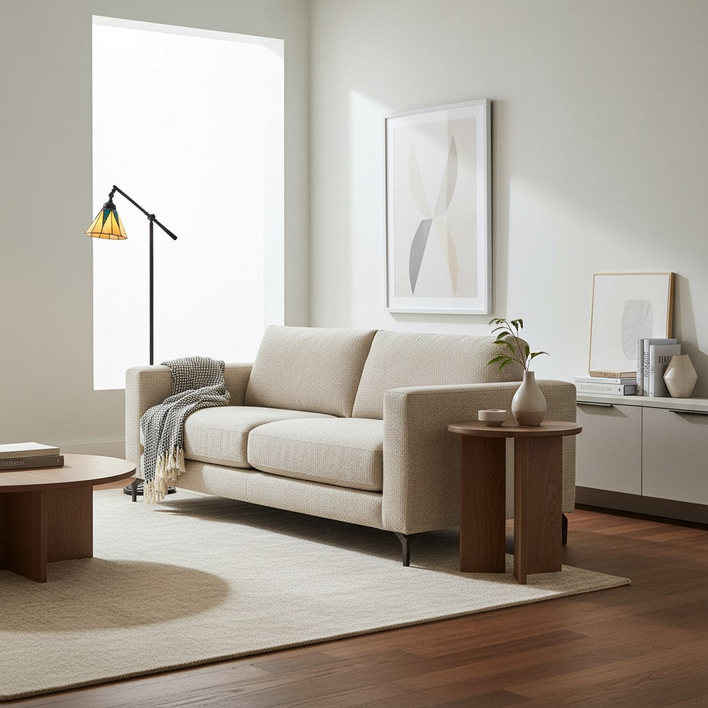 TF Dark Star Tiffany bureaulamp – Art Deco vloerlamp met glas-in-lood voor woonkamer