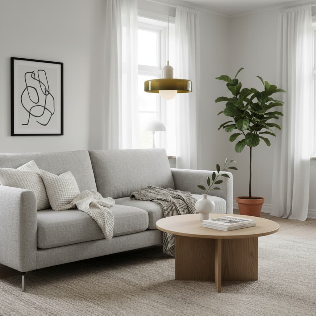 Glasora Moderne Glazen Hanglamp – Minimalistische Noordse Hanglamp voor Keuken en Hal N32