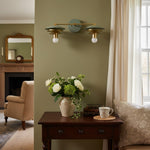 Load image into Gallery viewer, Artivo Layered Brass Vanity Light - Modern Sleek Style Home Bath Accent
