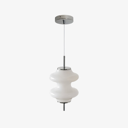 Lámpara colgante en capas Mallew Honeycomb – Lámpara colgante de vidrio con diseño moderno para comedor y dormitorio