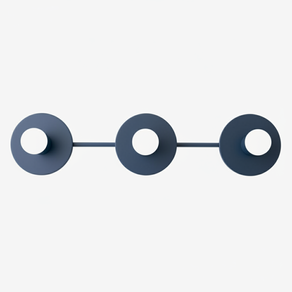 Radiro Globe Triple Sphere Modern Vanity Light for Bathroom