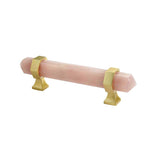 Load image into Gallery viewer, Brass Crystal Door Knobs: Kitchen Cabinet Knobs &amp; Bedroom Drawer Pulls
