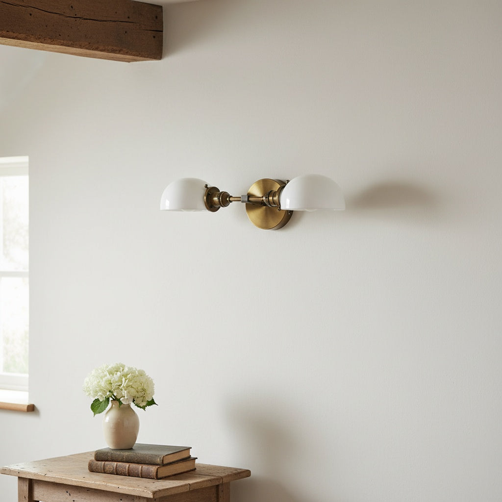 Ornato Luxe Vanity Light – Mid-Century Art Deco Wall Lamp for Bathroom