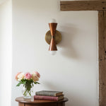 Load image into Gallery viewer, Pyralis Elongated Shade Contemporary Wall Lamp for Hall Space &amp; Gallery
