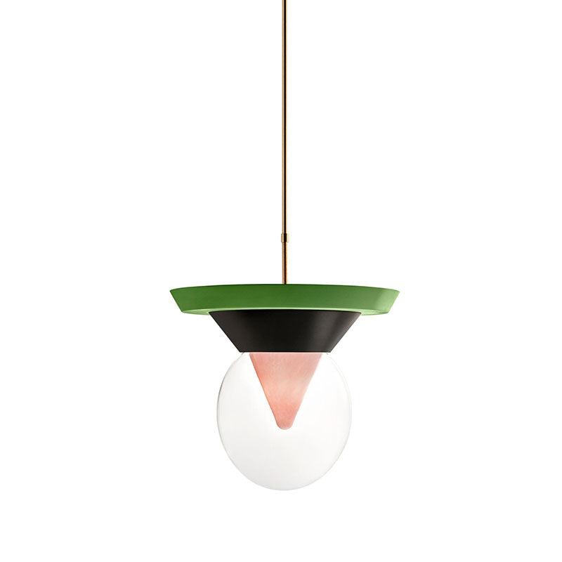 Lampa wisząca Eirene ze szkła