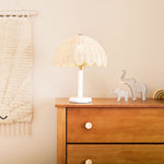 Load image into Gallery viewer, Olvara Rattan Bubble Table Lamp for Kids – Cozy Table Lighting in Boho Style

