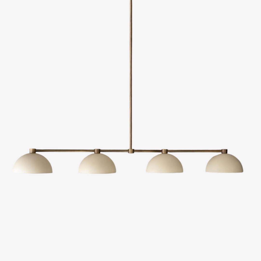 Metio Multi-Shade Contemporary Metal Chandelier for Living Room