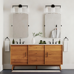 Load image into Gallery viewer, Hanton Modern 3-Light Wall Sconce - Metal Bathroom Fixture
