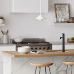 Load image into Gallery viewer, Brivana Adjustable Pendant – Cone Shade Light for Kitchen or Dining
