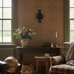 Load image into Gallery viewer, Pyralis Cone Art Deco Brass Sconce - Industrial Vanity Light
