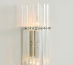 Load image into Gallery viewer, Lumora Crystal Wall Sconce – Elegant Lighting for Hallway &amp; Bedroom

