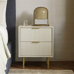 Load image into Gallery viewer, Delvora Champagne Bronze Table Lamp - Vintage Industrial Nightstand Light
