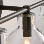 Load image into Gallery viewer, Glavira Recycled Glass Double Sconce - Indoor Brass Wall Lighting
