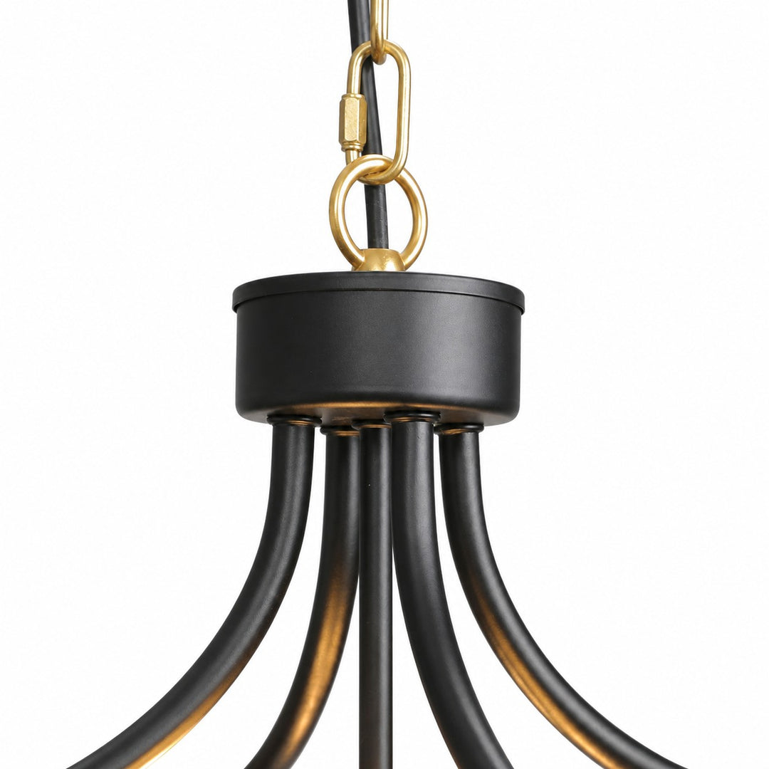 Vintage plafondlamp in landelijke stijl, halfopbouw